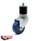 Service Caster 3.5 Inch Blue Polyurethane Swivel 1-7/8 Inch Expanding Stem Caster Brake, 2PK SCC-EX20S3514-PPUB-BLU-2-TLB-2-MTG21 - alternate 6